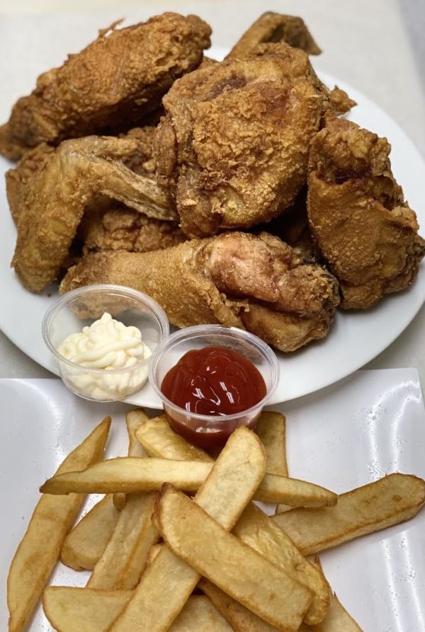 10 Pieces Fried Chicken w/ Fries